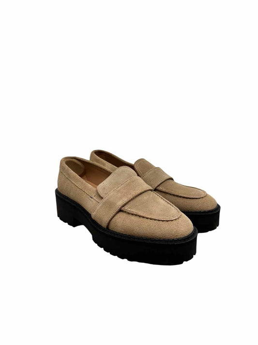 & Other Stories Tan Chunky Loafers Shoe Size 8
