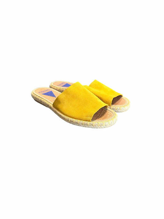 Verbenas Mustard Shoe Size 7 Slides