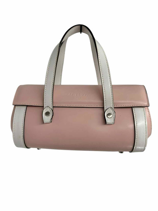 Actuel Pink Leather Pochette