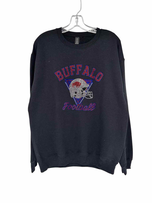 Gilded Intent Buffalo Bills Black Sweatshirt Size M