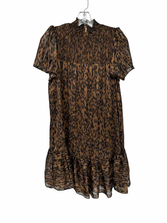 Aqua Brown Dress Size XS