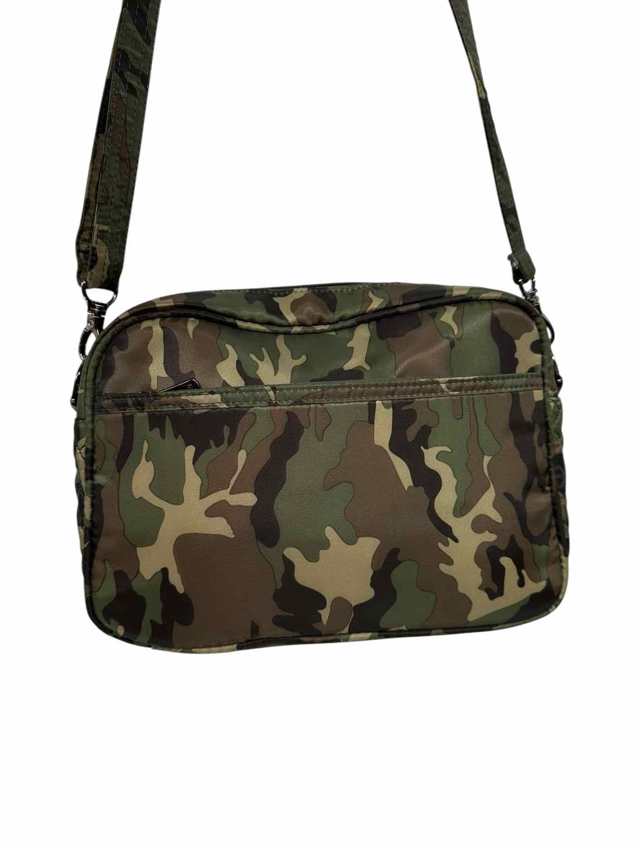 Lug Green Nylon Crossbody