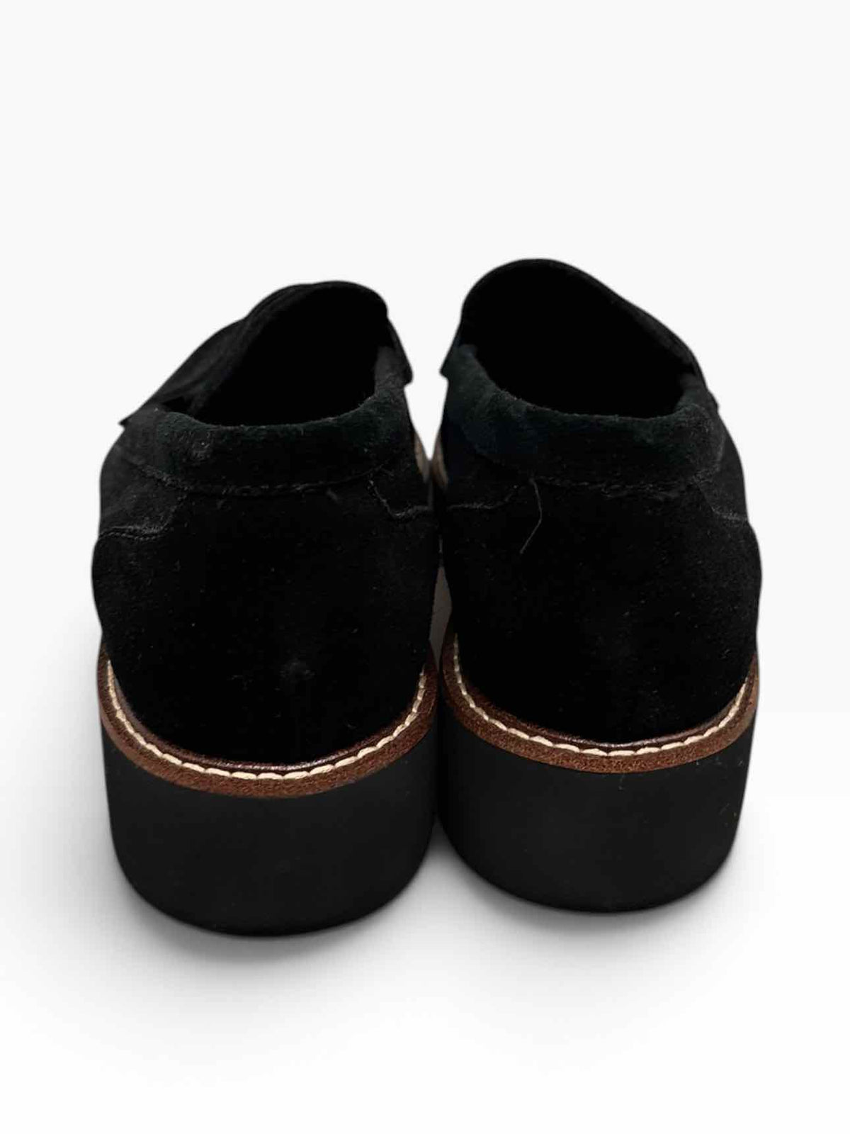 White Mountain Black Shoe Size 9.5W Loafers