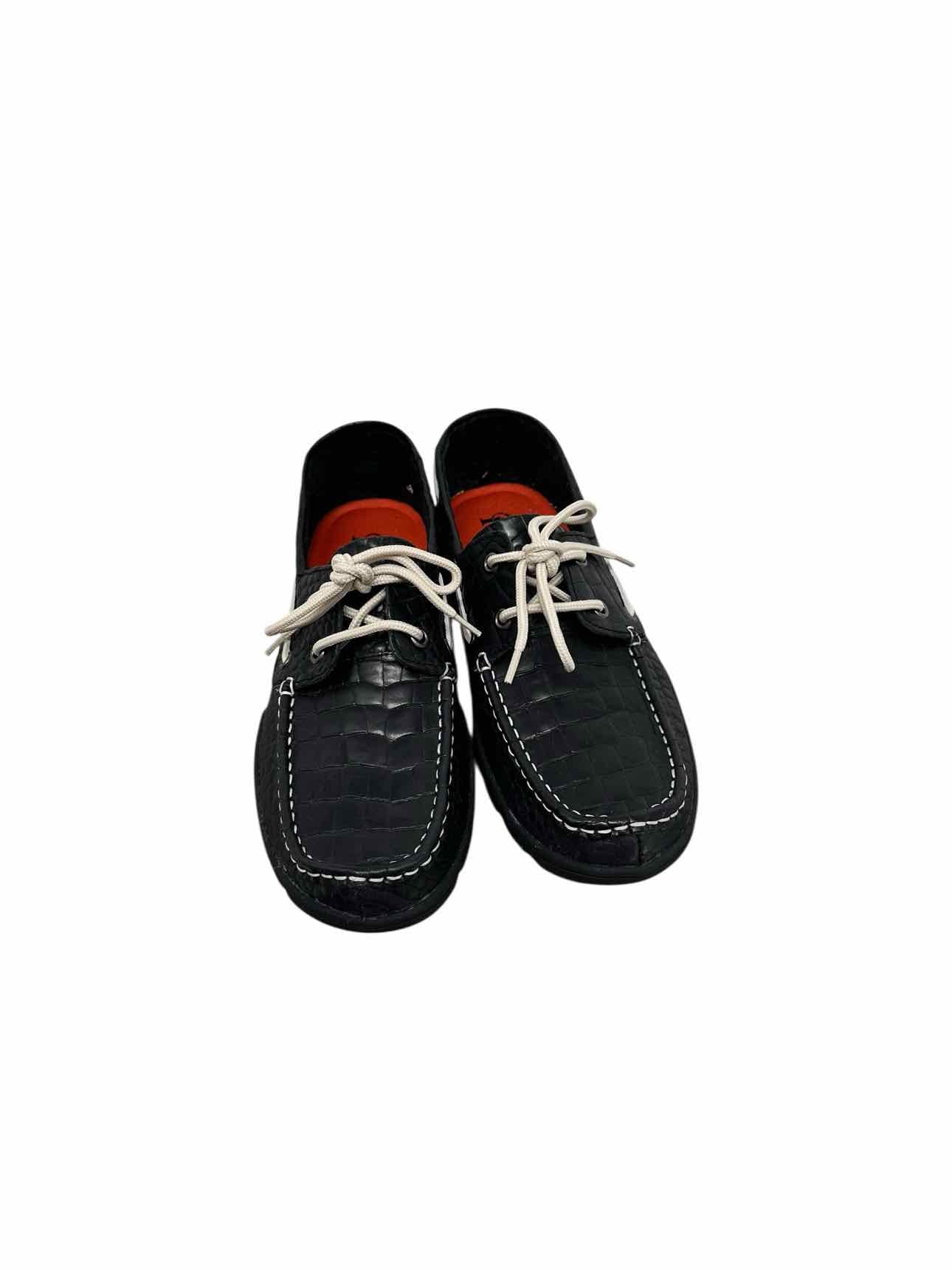 Ferrini Black Shoe Size 8.5 Loafers