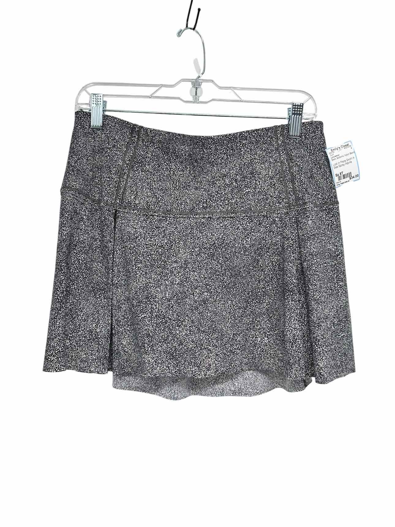 Lululemon Lost in Pace Skort in Sea Spray Alpine Size 8T