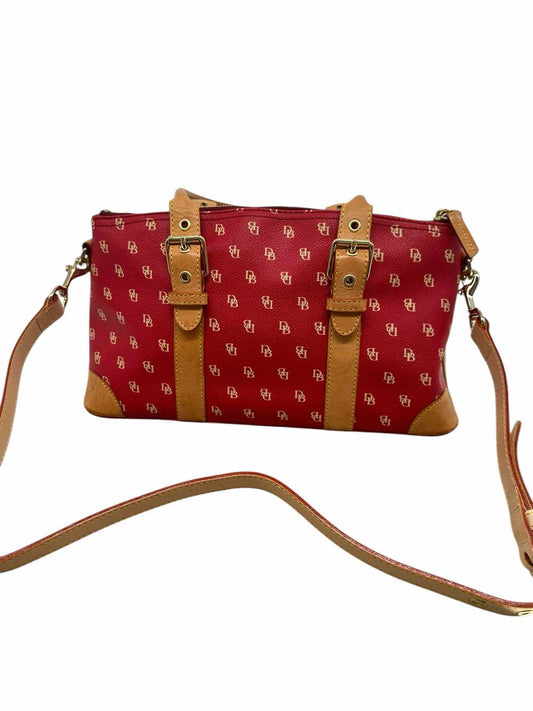 Dooney & Bourke Red Signature Vinyl Satchel