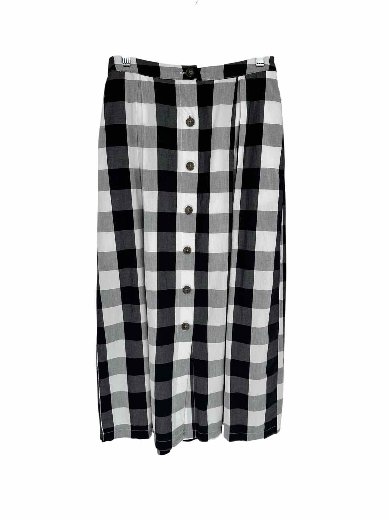 Who What Wear Button Front Midi Skirt Size 2