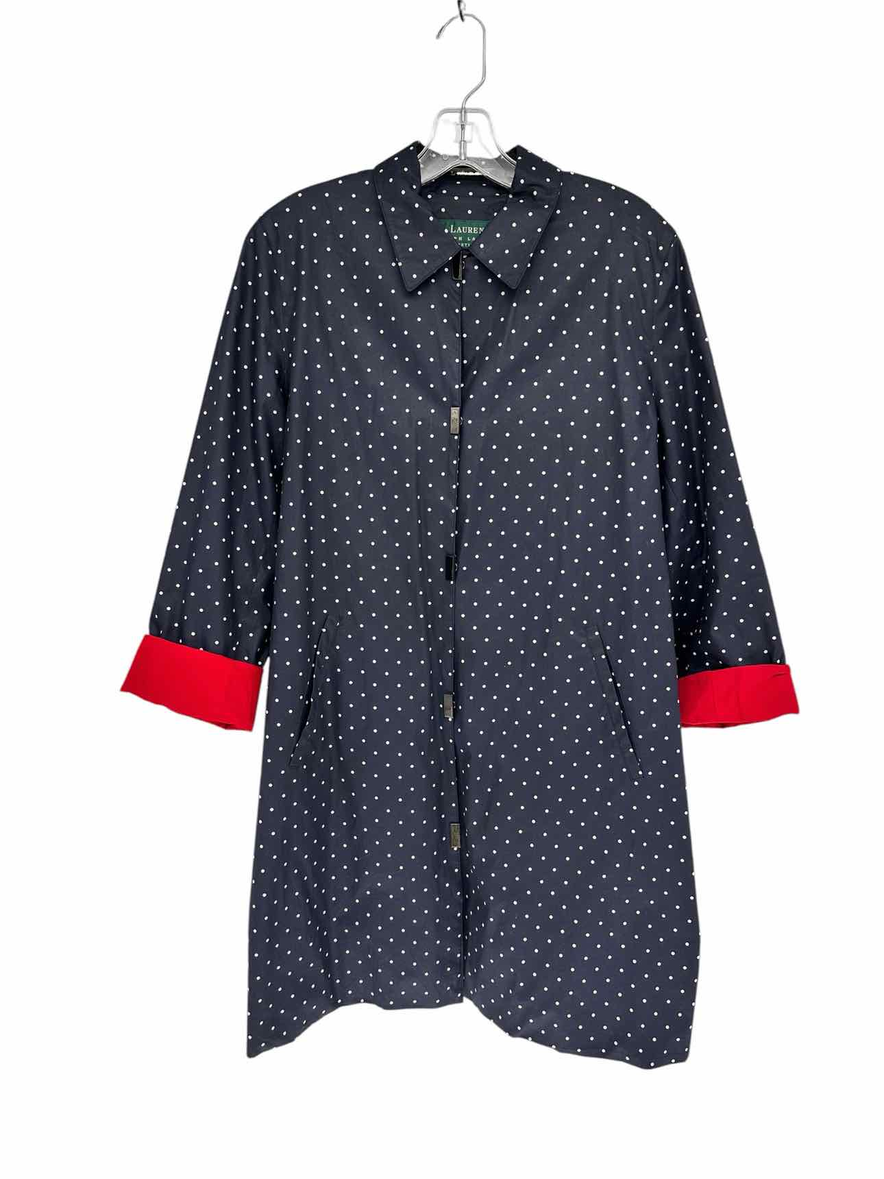 Lauren Ralph Lauren Navy Size PM Raincoat