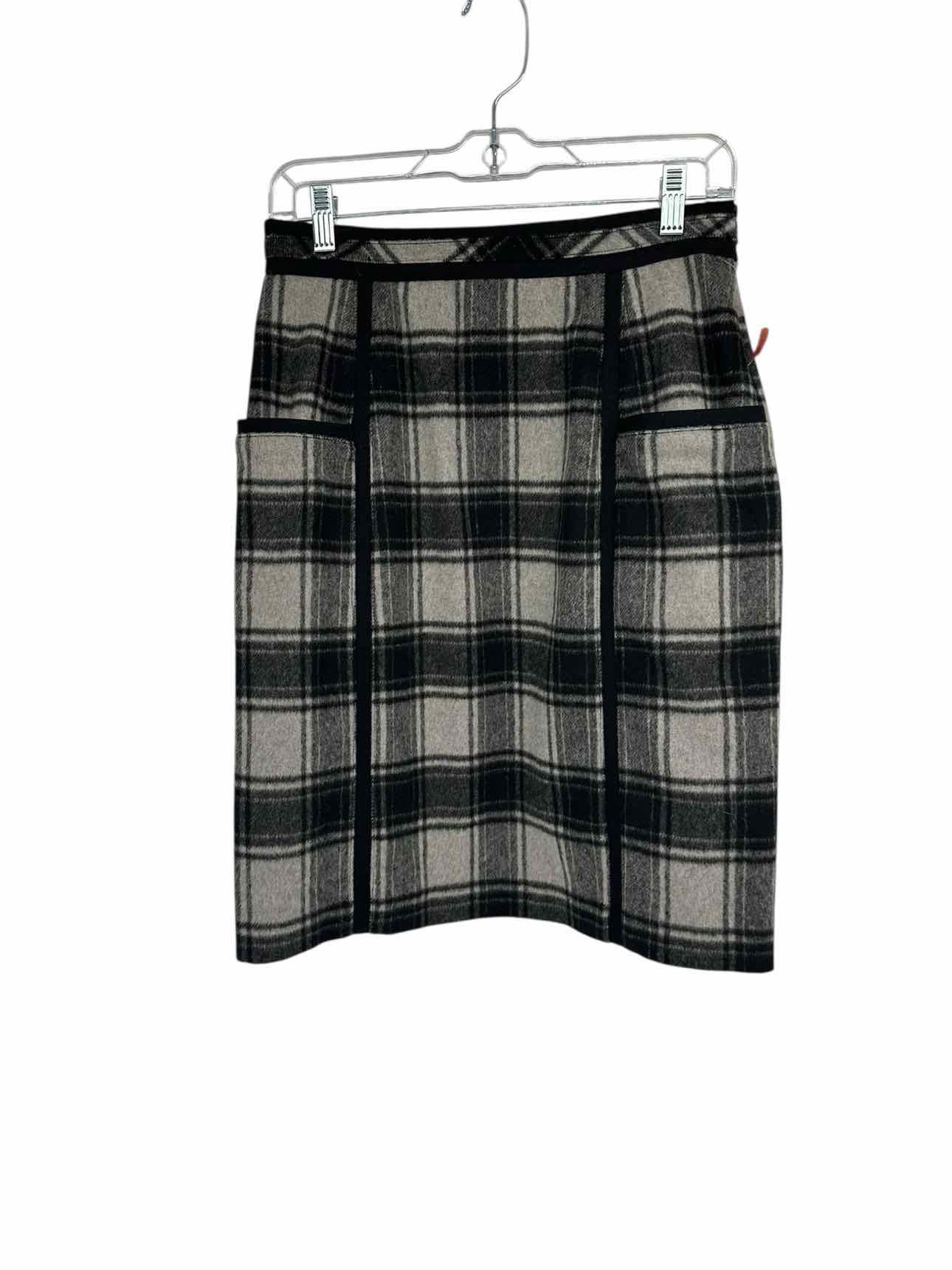 Adam Lippes Gray Size 6 Skirt