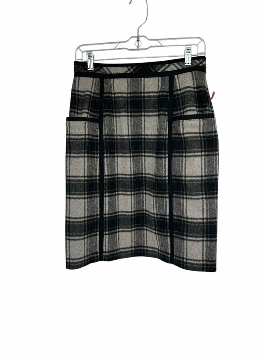 Adam Lippes Gray Size 6 Skirt
