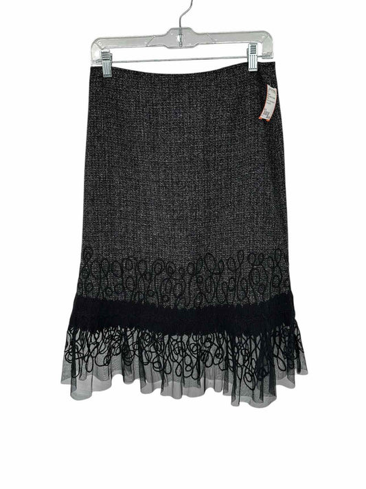 Spanner Black Midi Skirt Size 4