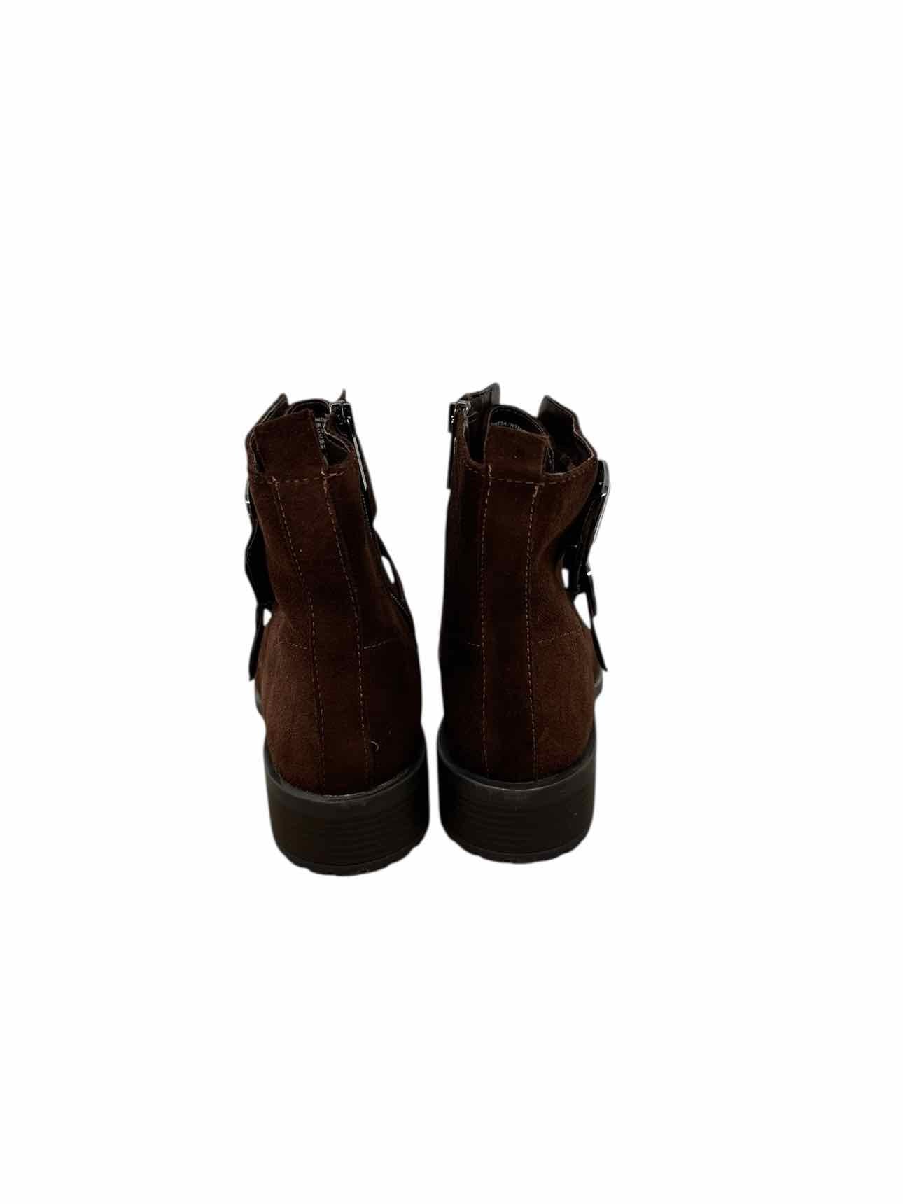 Anne Klein Nitsa Brown Bootie Shoe Size 8 **NEW**