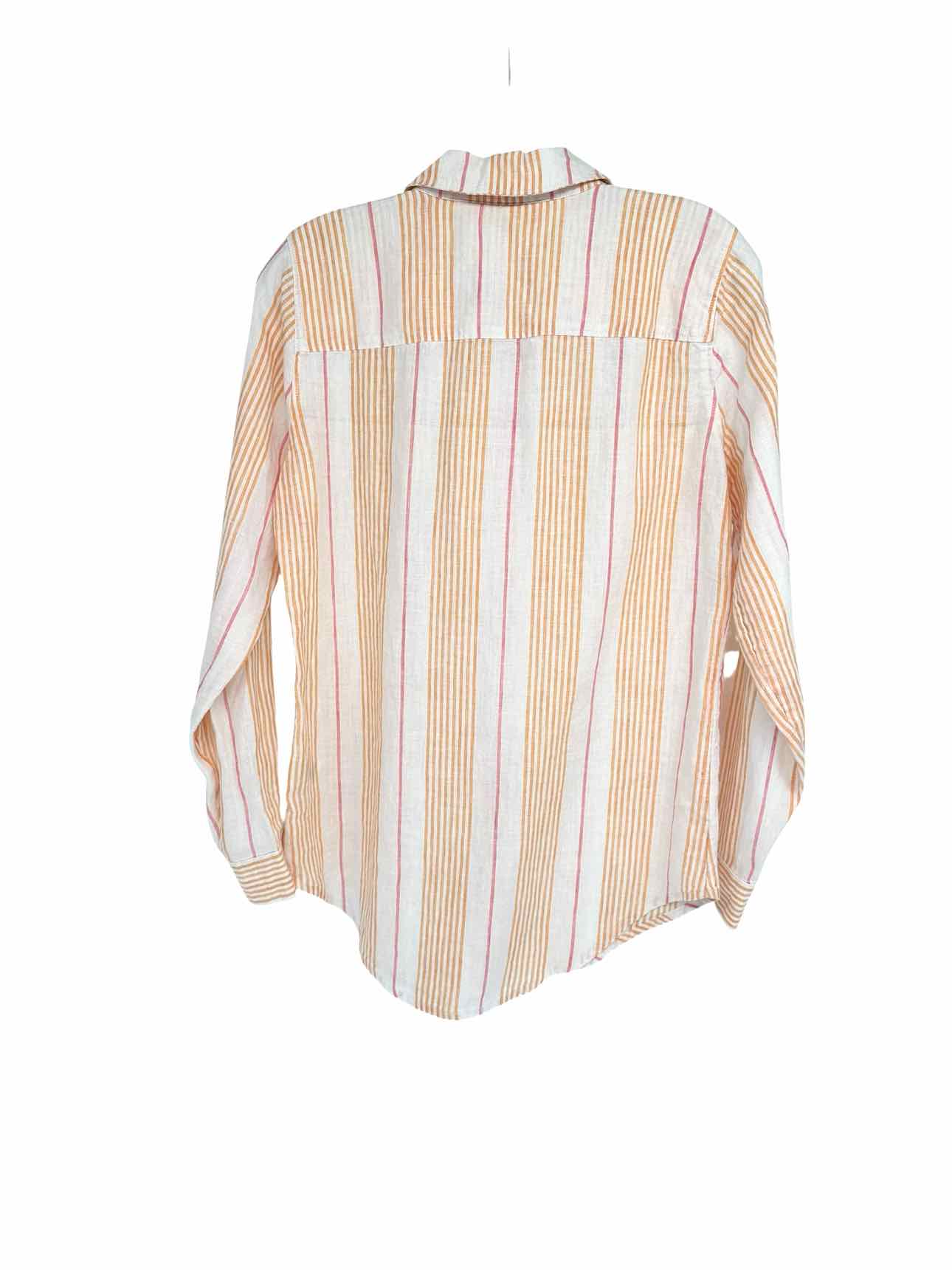 Spartina 449 Callie Linen Shirt Size XS