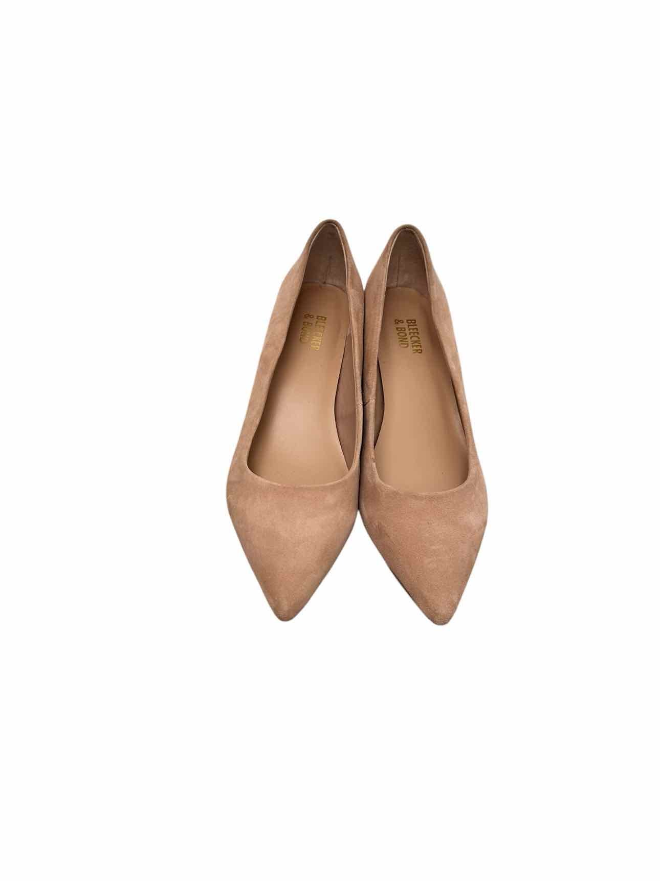 Bleecker & Bond Yasmine Beige Pumps Shoe Size 7