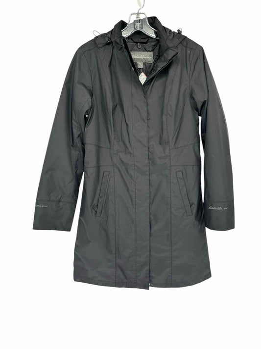 Eddie Bauer Girl on the Gol Insulated Waterproof Trench Coat Black Size S