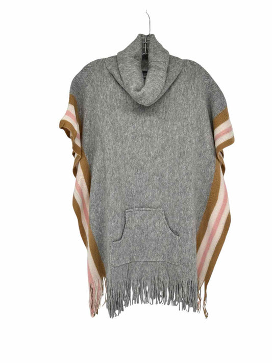 Coco +  Carmen Gray Cowelneck Shawl One Size **NEW**