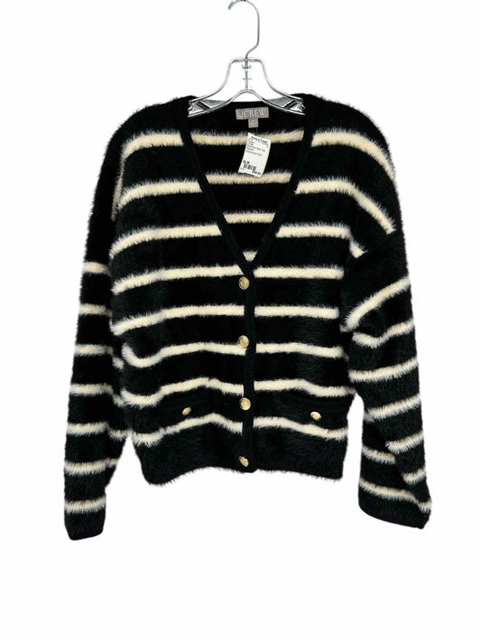 J. Crew Black/White Size M Cardigan