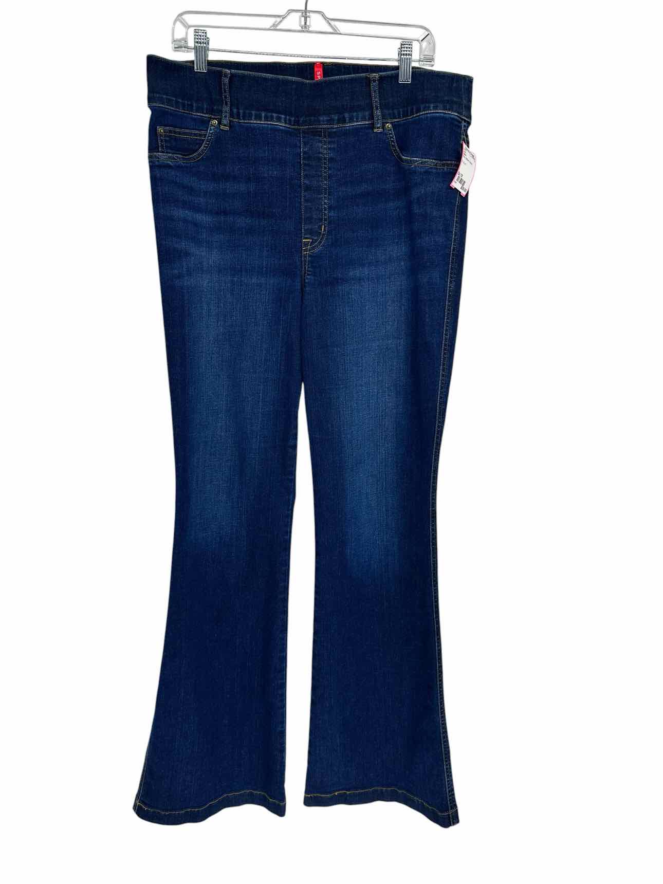 Spanx Blue Pull-on Jeans Size 1X
