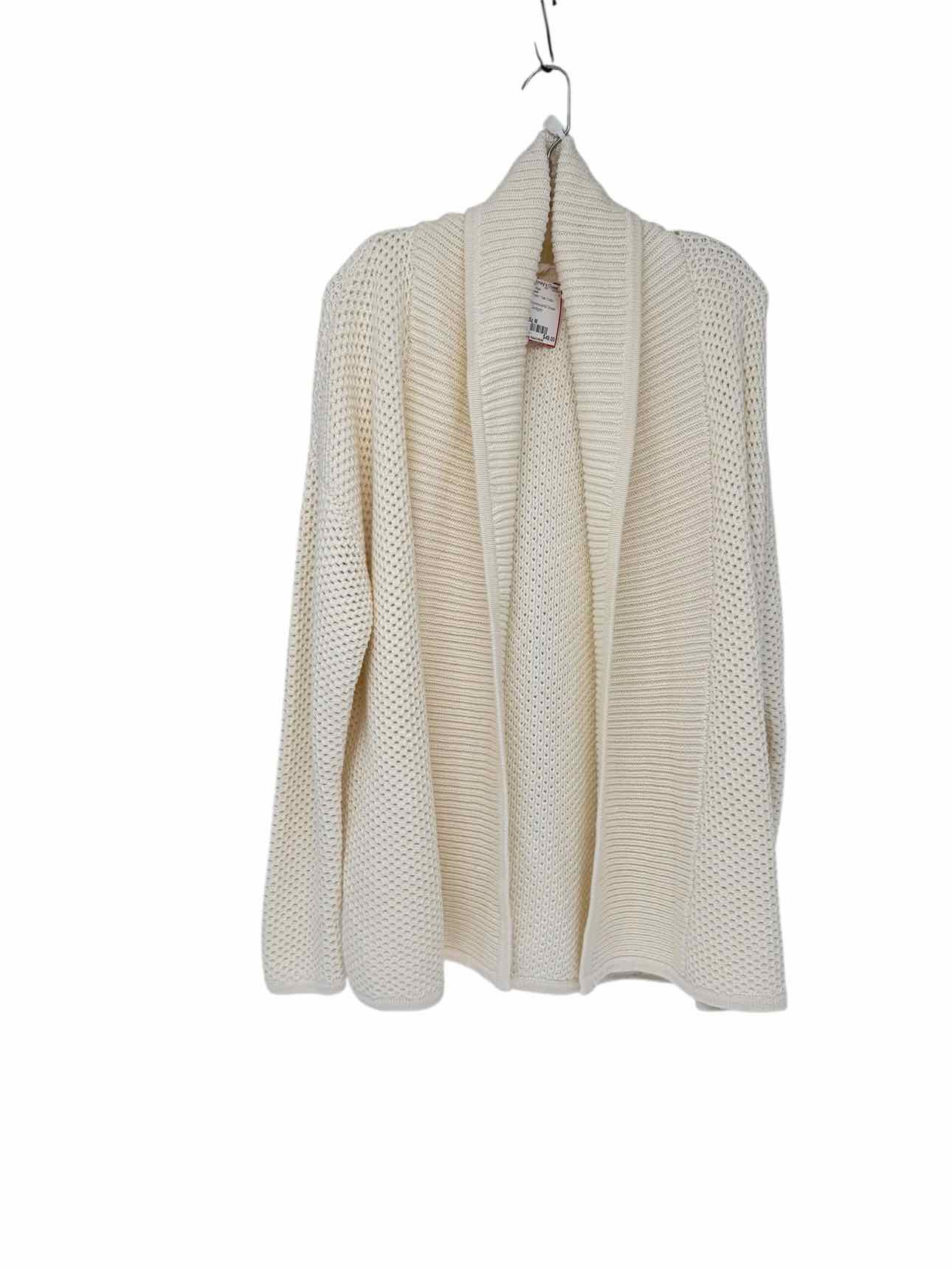 Haven Honeycomb Shawl Cardigan Cream Size M