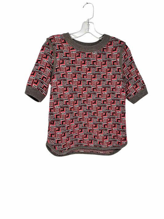 Tory Burch Salmon Size S Short Sleeve Sweater