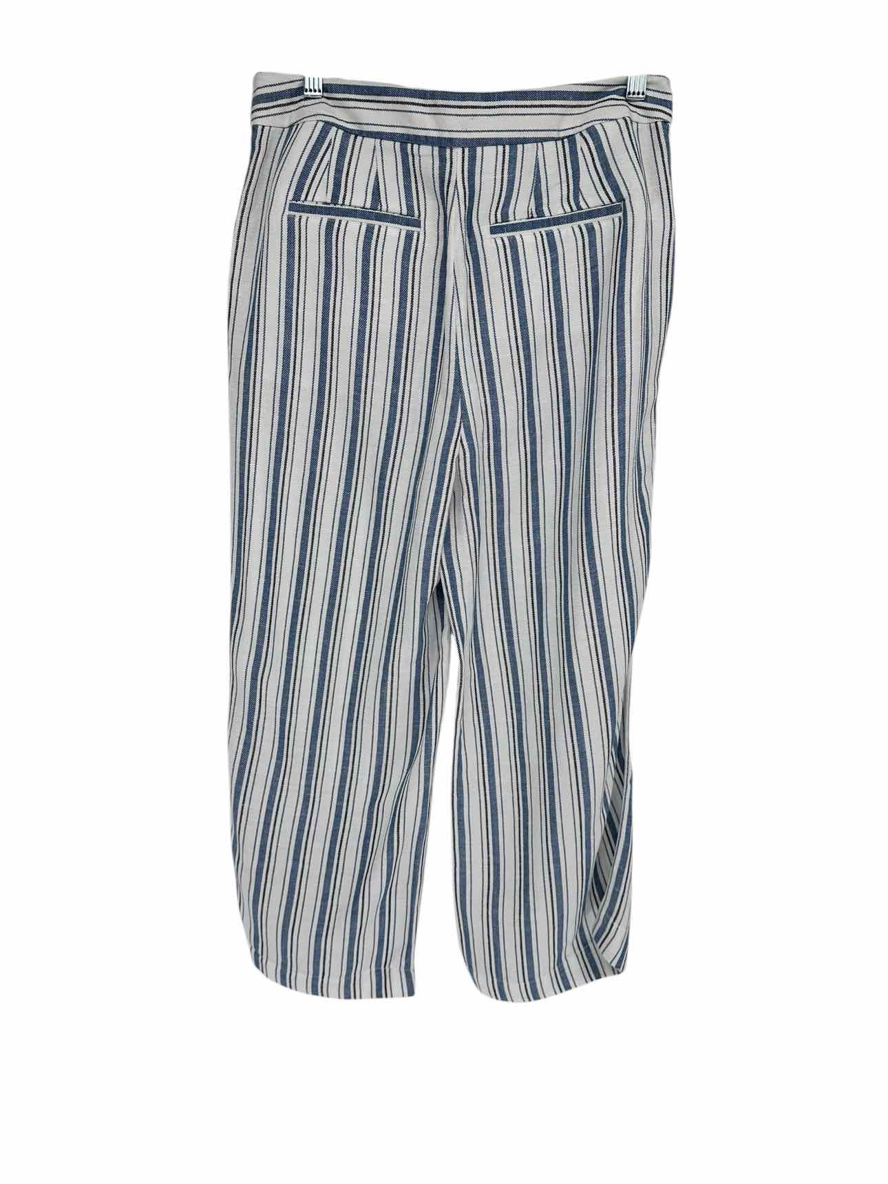Loft Blue Stripe Pants Size 6P