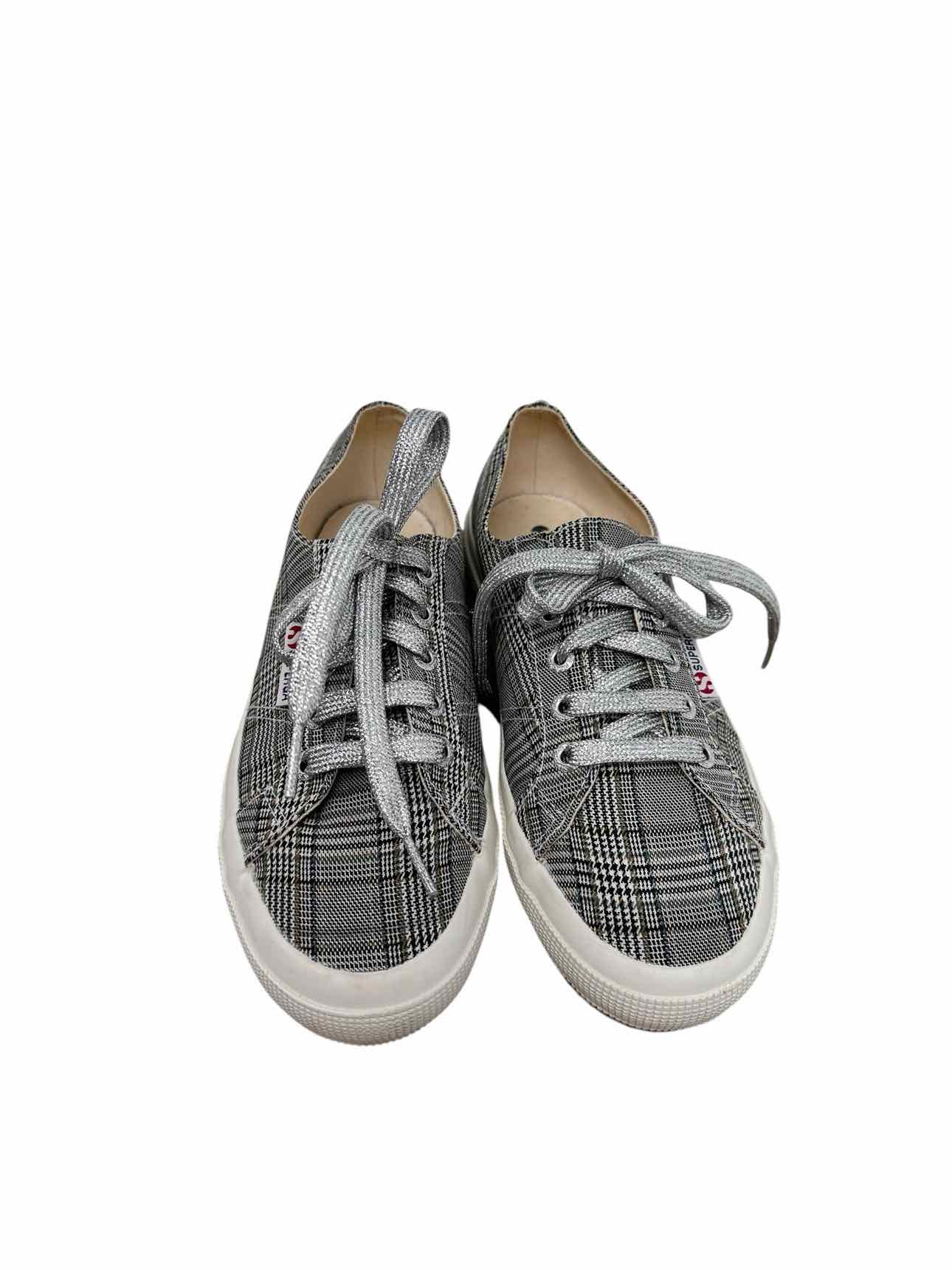 Superga Gray 2750 British Sneakers Shoe Size 6.5