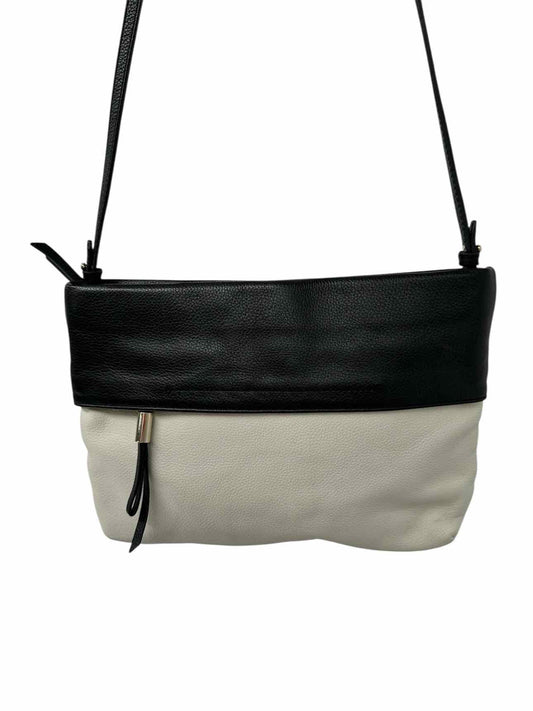 Banana Republic Harper Convertible Crossbody Black & Cream  **NEW**