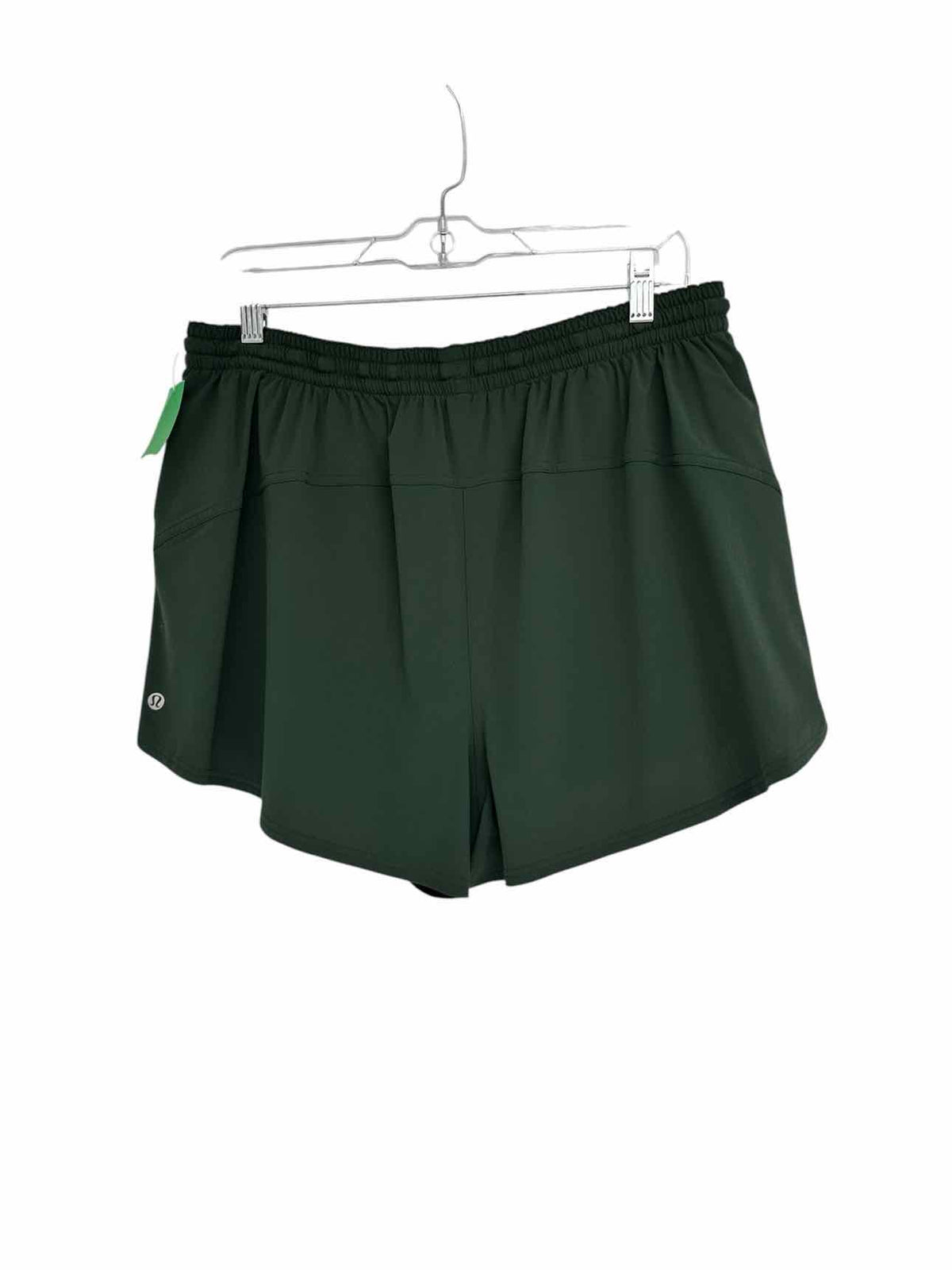 Lululemon Green Court Rival High-Rise Shorts Size 12