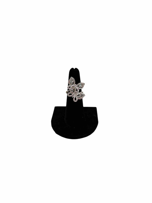 Sterling Silver Rhinestone Ring