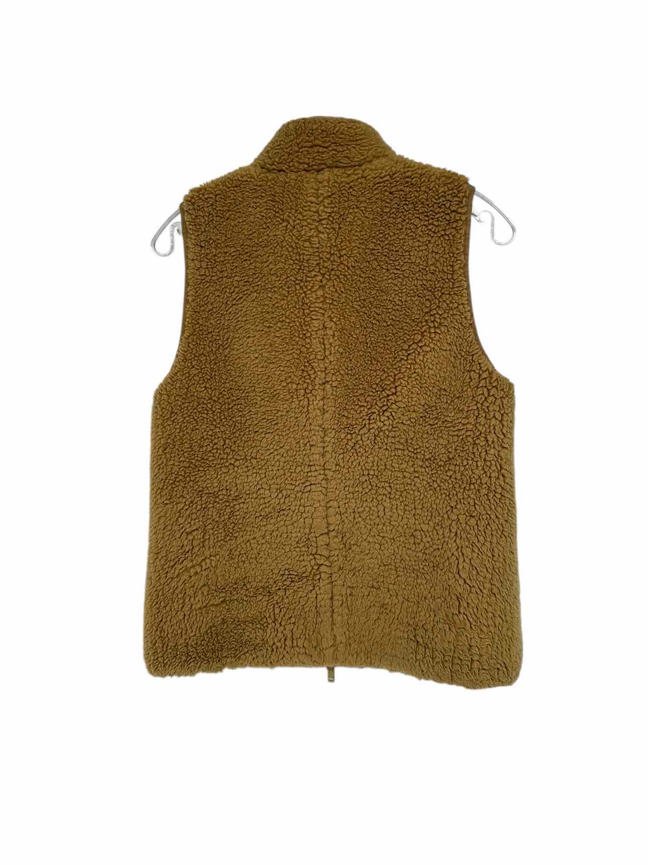 J. Crew Tan Zi Front Vest Size XS