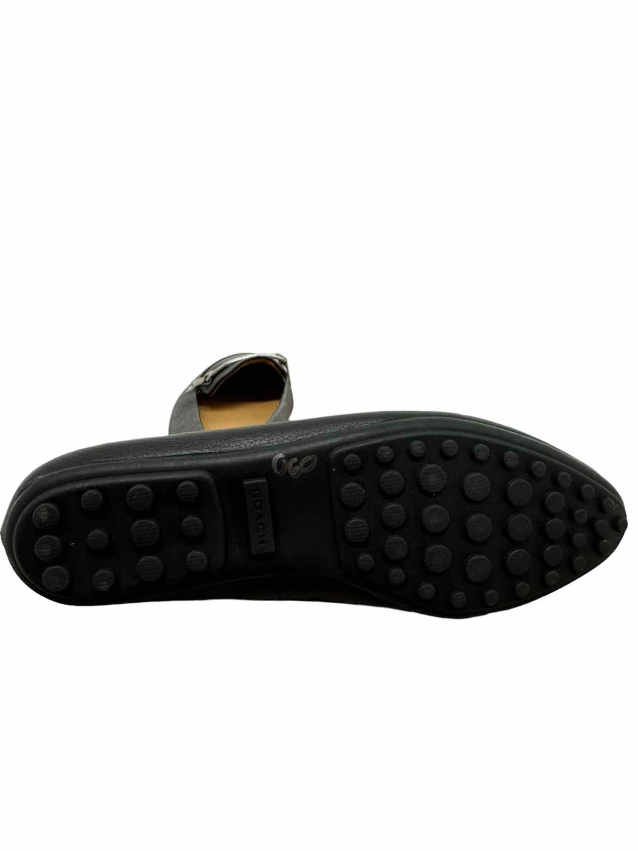 Coach Black Flats SIZE 8