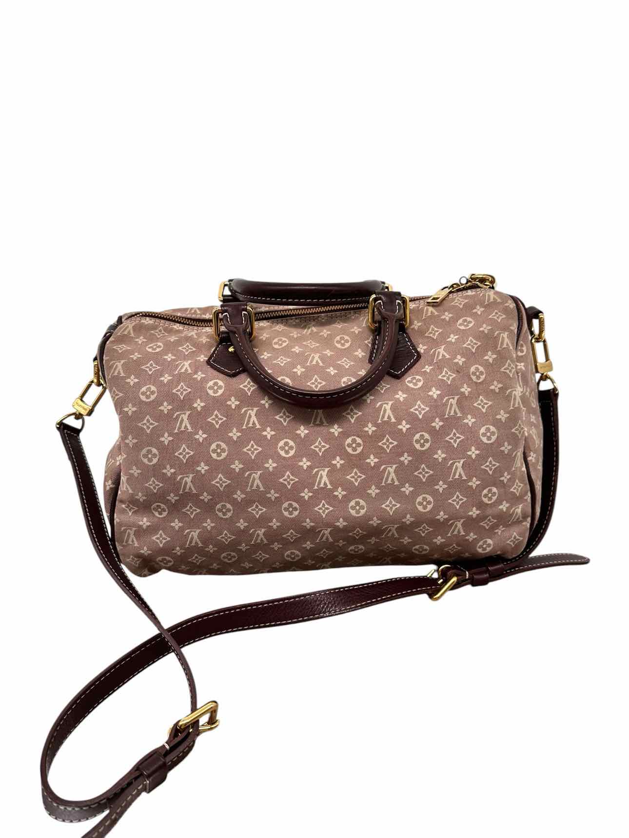 Louis Vuitton Idylle Speedy Bandouliere 30 Cloth Shoulder Bag