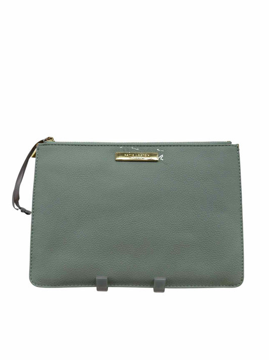Katie Loxton Lt. Green Faux Leather Handheld **NEW**