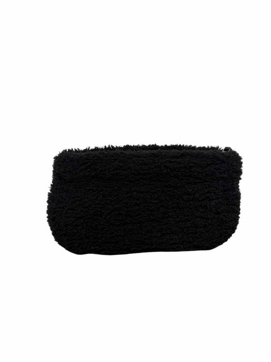 Banana Republic Black Sherpa Clutch **NEW**