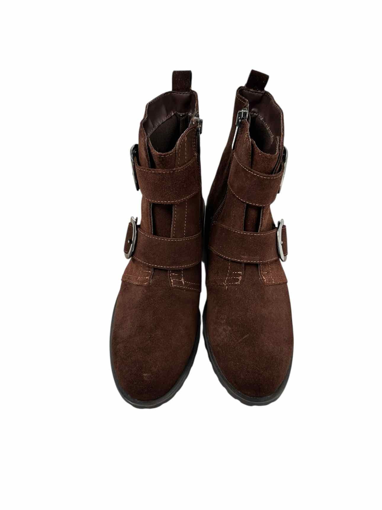 Anne Klein Nitsa Brown Bootie Shoe Size 8 **NEW**