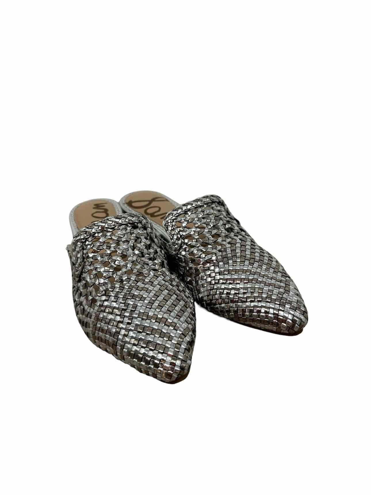 Sam Edelman Silver Mules SIZE 8 **NEW**