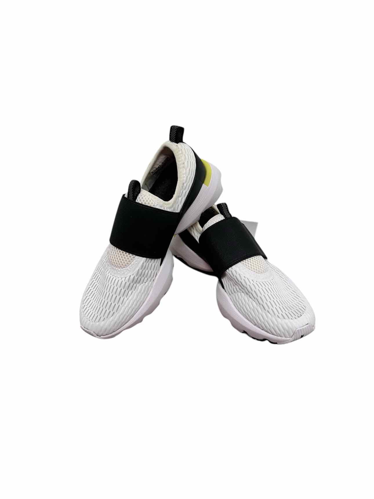 Sorel White Kinetic Impact II Strap Sneakers Shoe Size 6.5