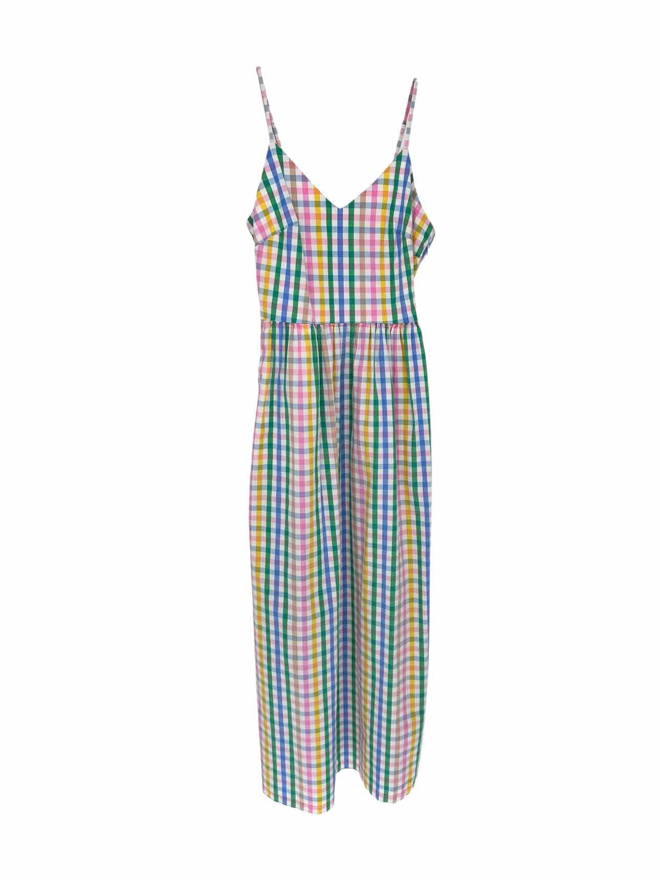 J. Crew Multi-Color Midi Dress Size 2