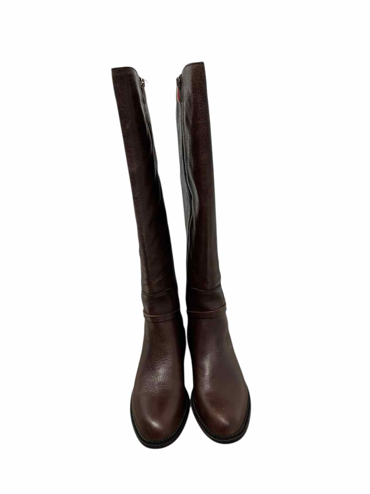 Franco Sorto Haylie Tall Boot Brown Shoe Size 8 **NEW**