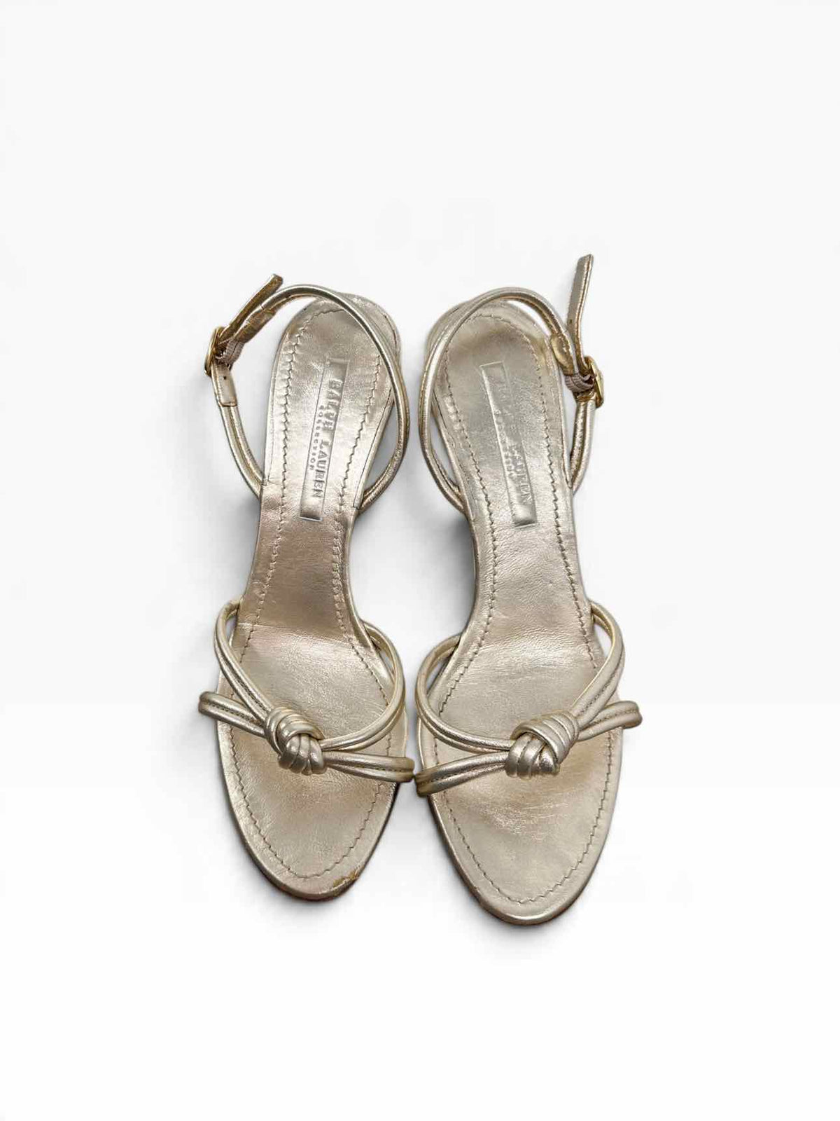 Ralph Lauren Gold Shoe Size 9 Dress Sandal