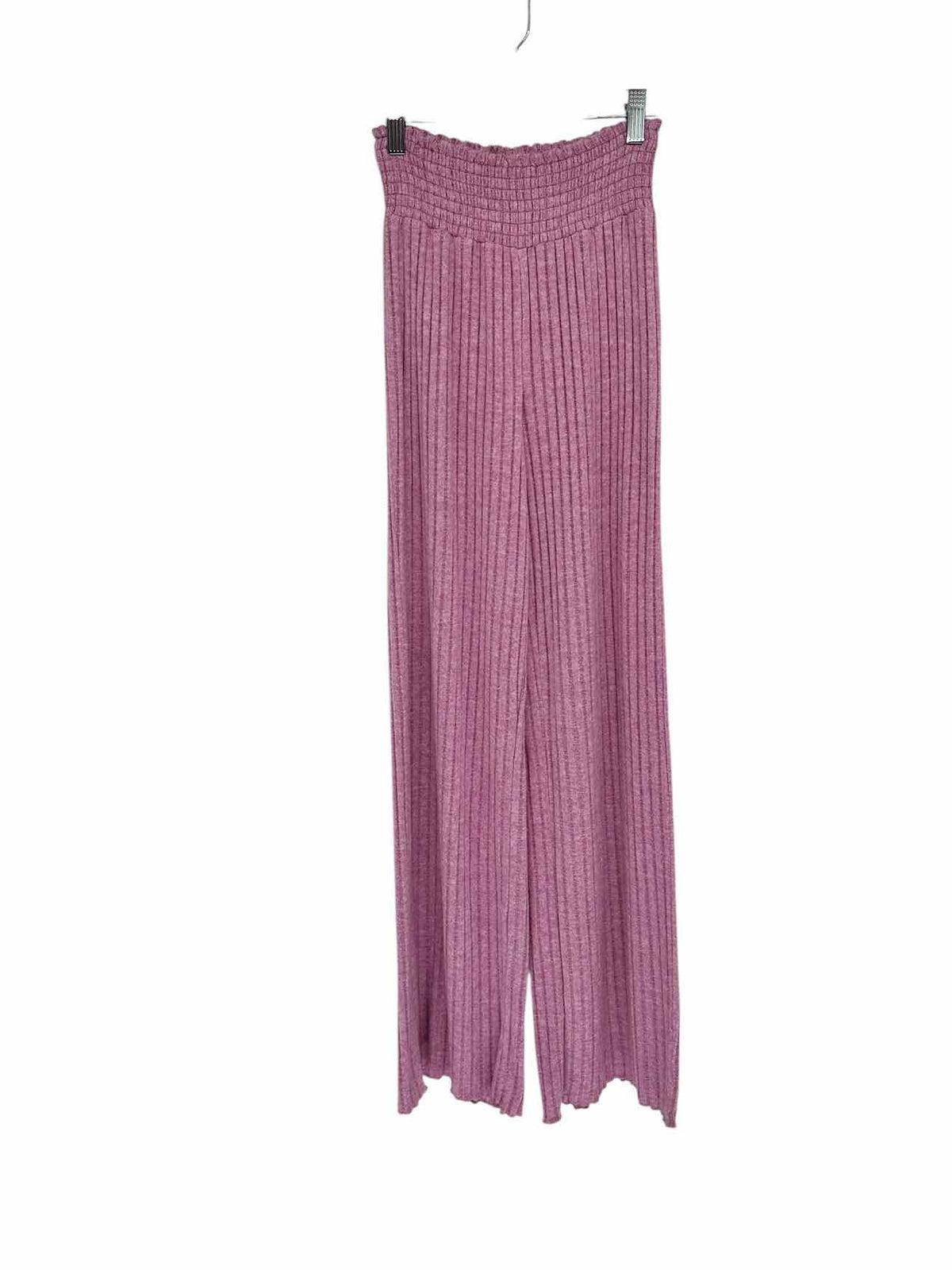 Z Supply Pink Dawn Smocked Rib Pants Size XS
