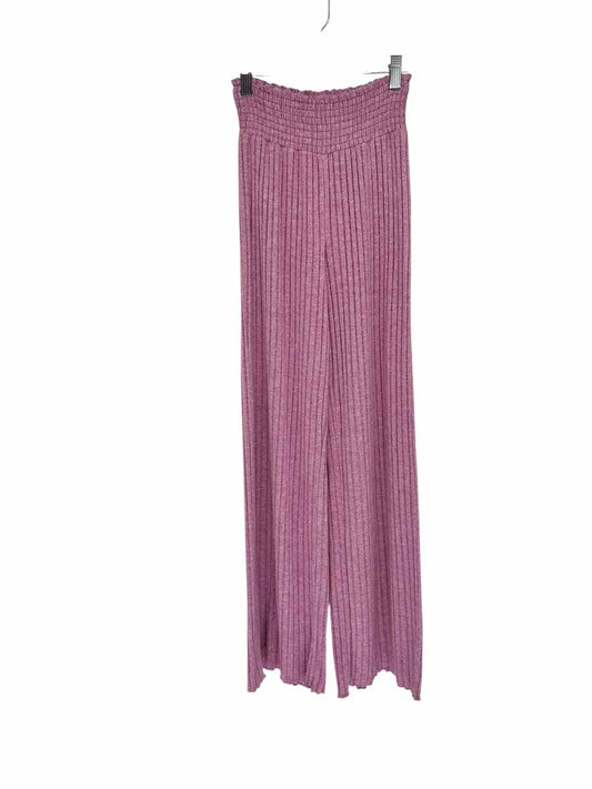 Z Supply Pink Dawn Smocked Rib Pants Size XS