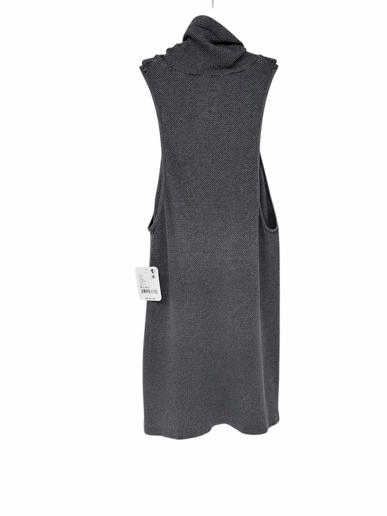 Free People Gray Turtleneck Sleeveless Top Size M/L **NEW**
