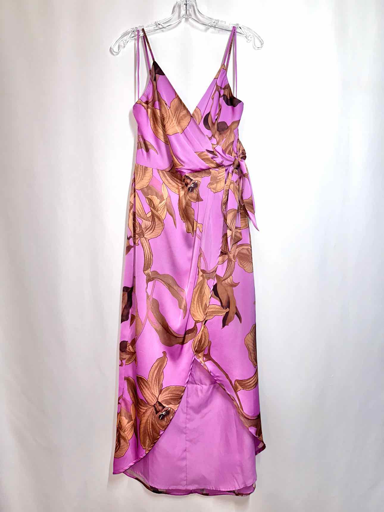 Express Purple Floral Dress Size S