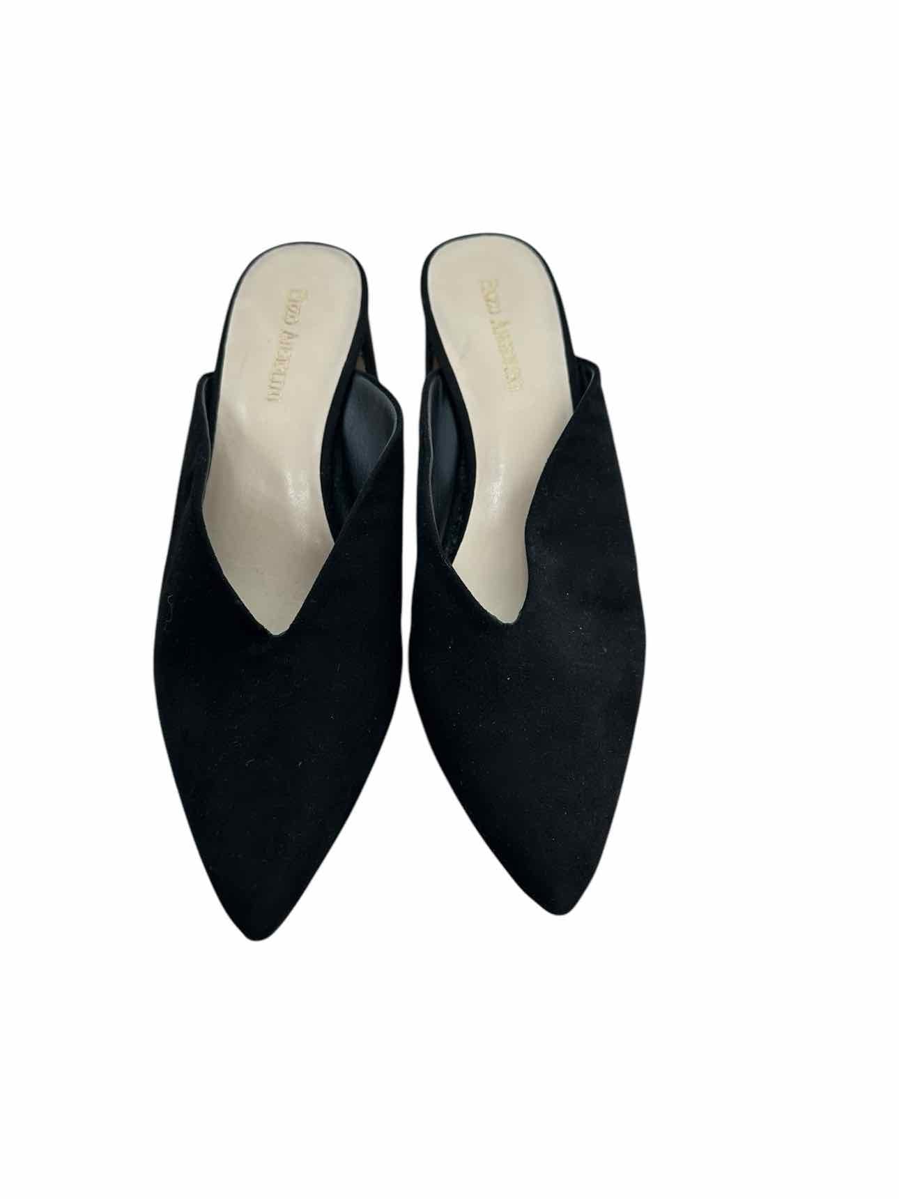 Enzo Angiolni Black Shoe Size 8 Mules