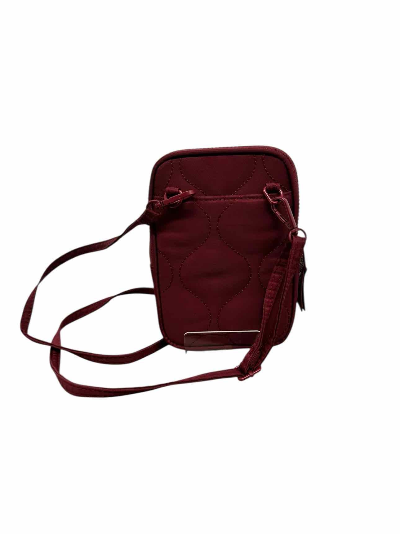 Samantha Brown Burgundy Nylon Crossbody **NEW**
