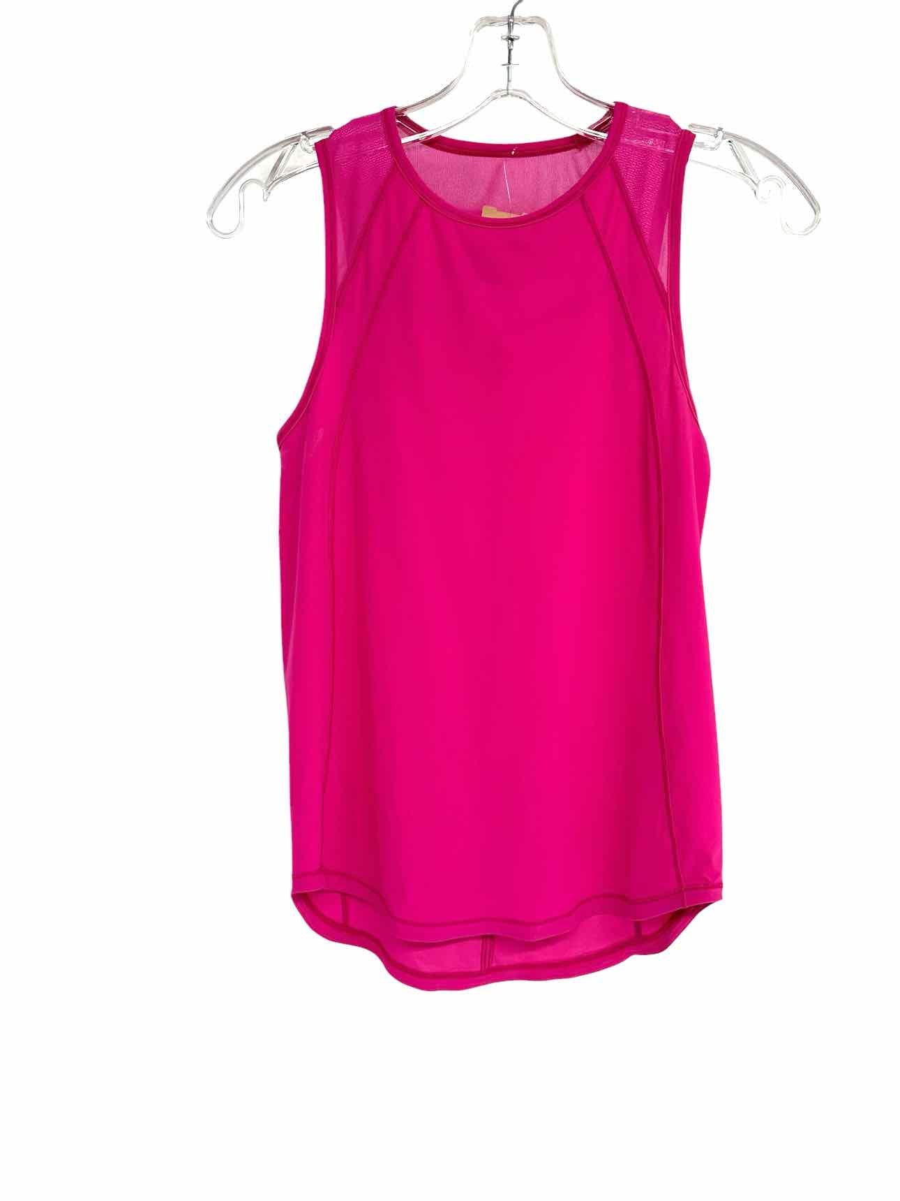 Lululemon Fuschia Sculpt Tank Top Long Length Size 4