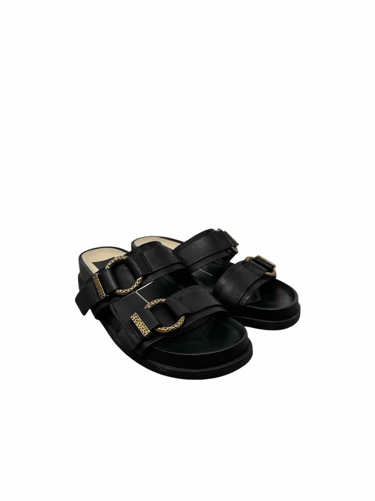 Dolce Vita Black Soya Sandals Shoe Size 6