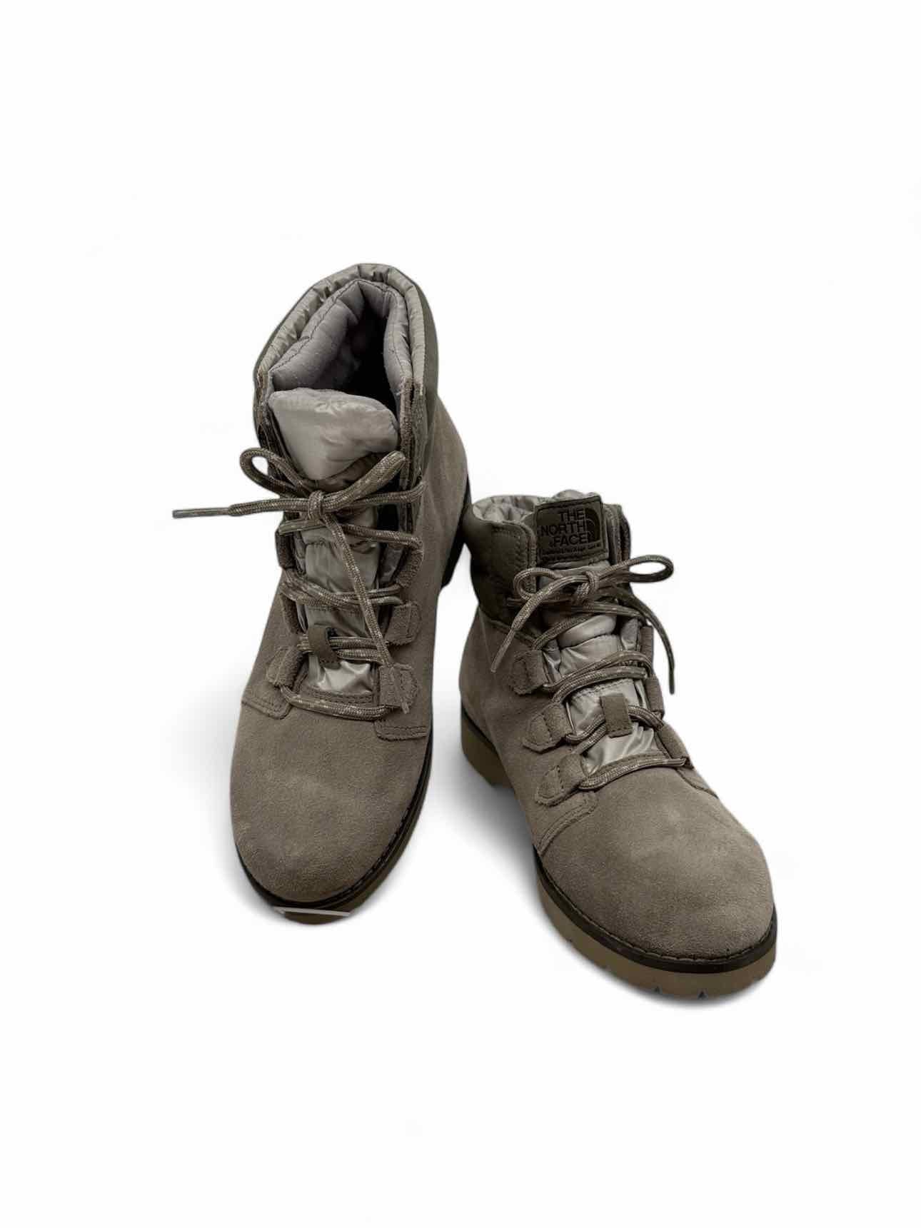 The North Face Ballard Roll Down Heatseeker Lace Up Boots Taupe Shoe Size 8.5