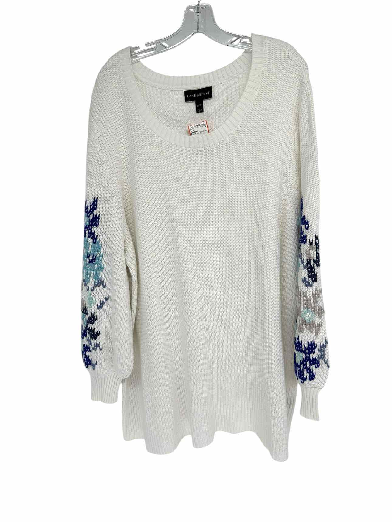 Lane Bryant White Size 26/28 Sweater